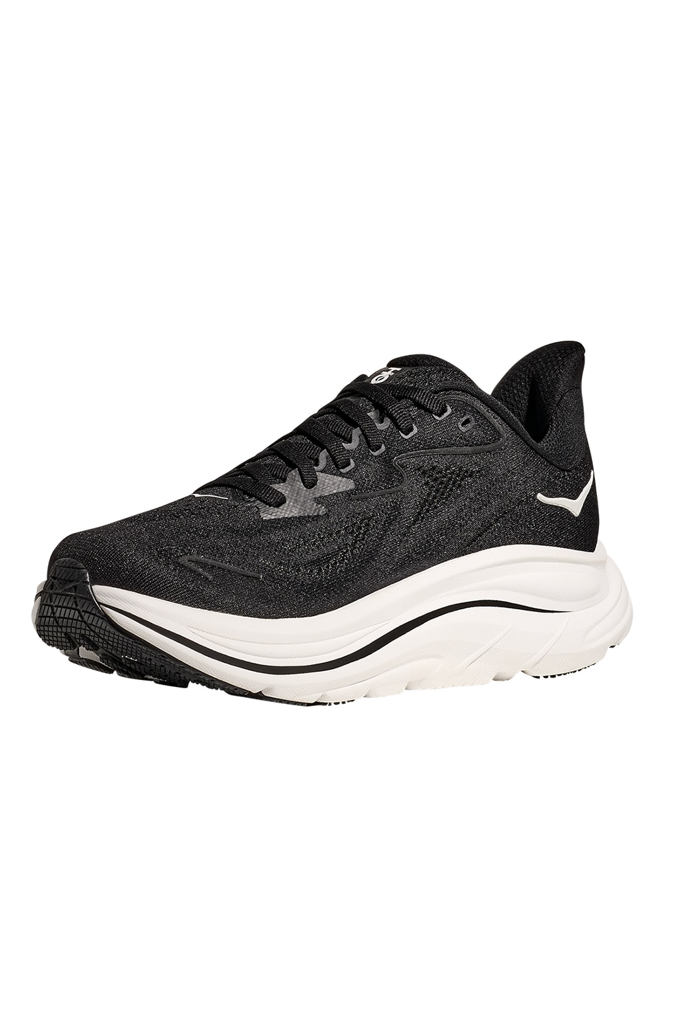 Hoka, Pantofi Clifton 10 cu logo pentru alergare, Alb, Negru, 13 - eMAG.ro