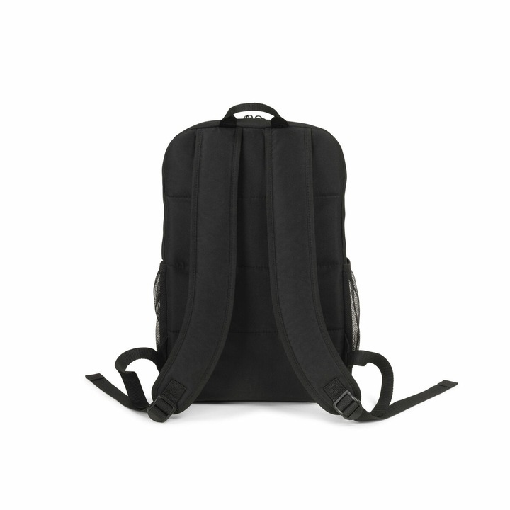 Rucsac pentru laptop, Dicota, D32086-RPET, negru, 15"-17 "3", capacitate 20 L, incuietoare fermoar, include toarta de transport