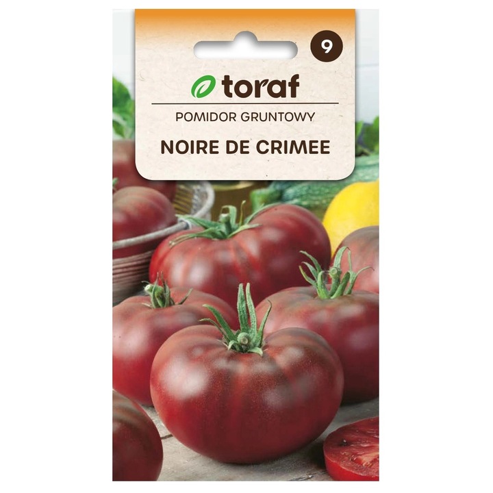 Seminte de legume, Seminte rosii Noire de Crimee, Toraf, 0,2g, calitate superioara, seminte premium, seminte de top
