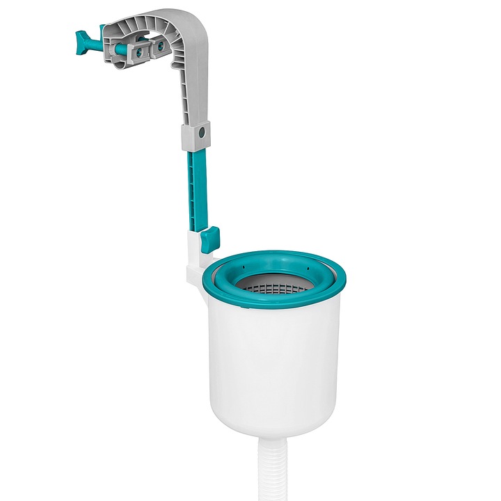 Стенен повърхностен скимер, Taipintee, пластмаса, 3028 l/hr, за басейни с кръгли или прави стени