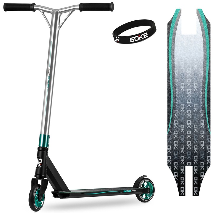 Professzionális Soke PRO roller, 50 cm, kerekek 110x24 mm, súly 3,4 kg, sokszínű