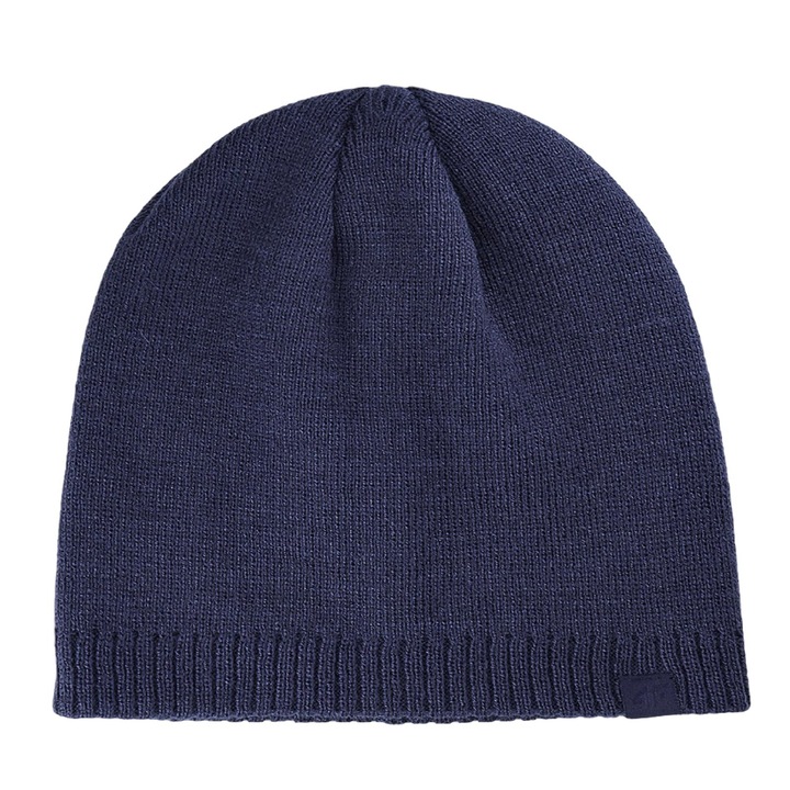 Caciula barbati, 4F, Acril, Bleumarin, One Size