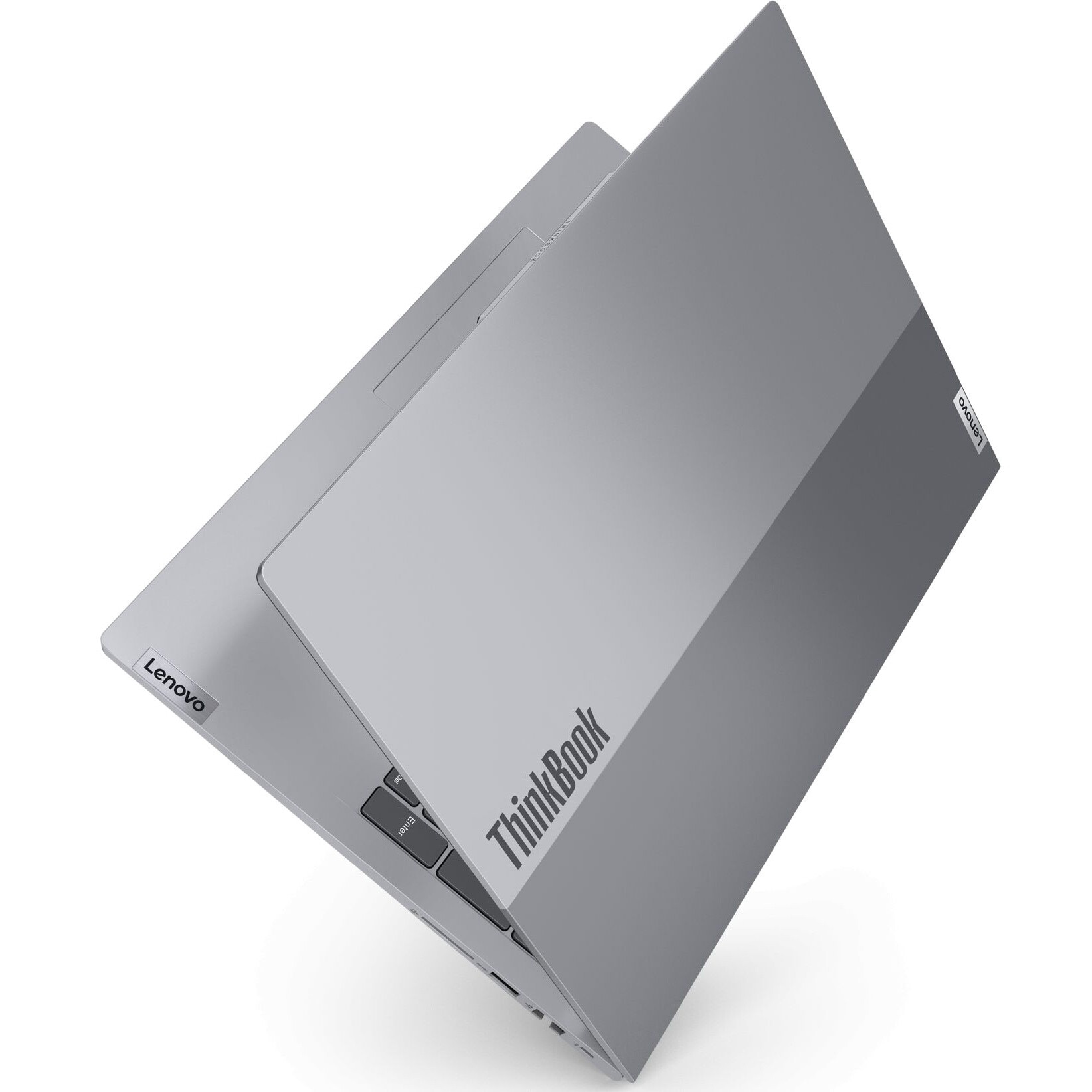 Laptop Lenovo ThinkBook 16 G7 ARP, 16" WUXGA 1920x1200 IPS 300nits, AMD Ryzen 5 7535HS 6-core, 32 GB DDR5, 512 GB SSD m2 PCIe, AMD Radeon 660M Graphics, Aluminium Case 1.70 kg Arctic Grey