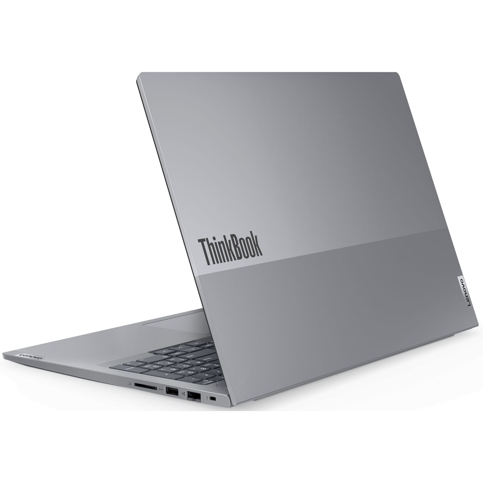 Laptop Lenovo ThinkBook 16 G7 ARP, 16" WUXGA 1920x1200 IPS 300nits, AMD Ryzen 5 7535HS 6-core, 32 GB DDR5, 512 GB SSD m2 PCIe, AMD Radeon 660M Graphics, Aluminium Case 1.70 kg Arctic Grey