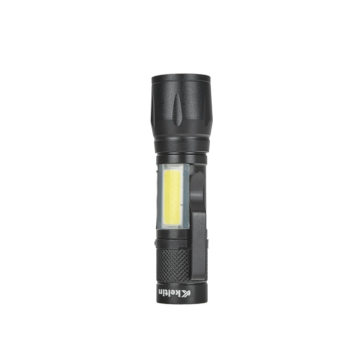 LED фенер COB, Мини, 10 W, 500 mAh, 500 lm, IPX5, Keltin K02005