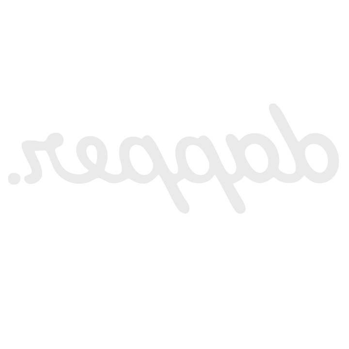 Sticker Dapper pentru lipit pe interior parbriz sau luneta, alb, 30cm