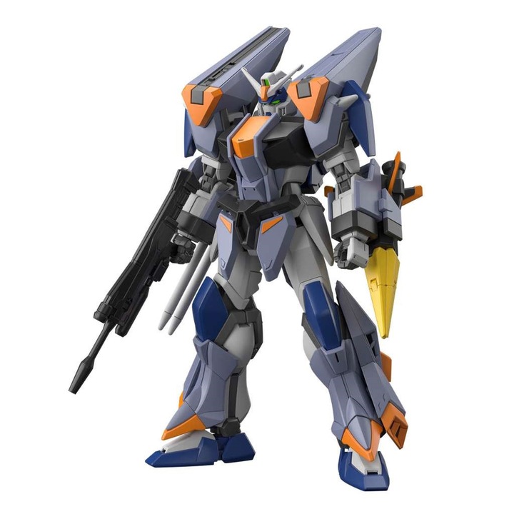 Bandai HGCE 1/144 #252 Duel Blitz Gundam фигура, въоръжение с карабина и два енергийни меча, многоцветен, 1/144