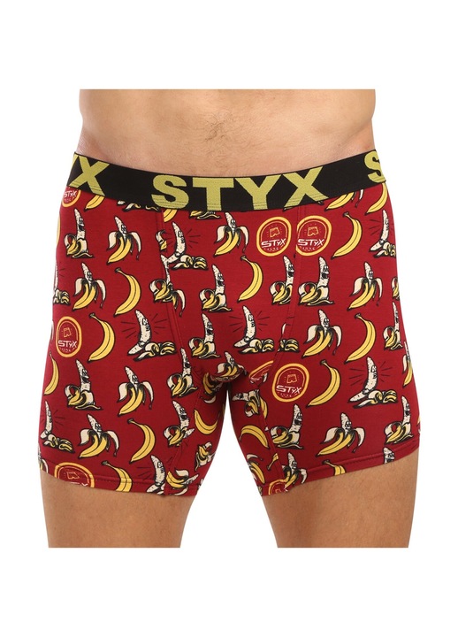 Boxeri barbati UN1359, Styx, Sintetic, Multicolor