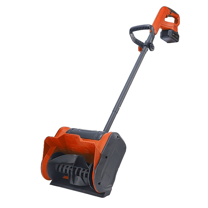 Freza de zapada Hooha, electrica, 800W, 21V, 2 baterii 2000mAh, rosu, 32 x 15 cm