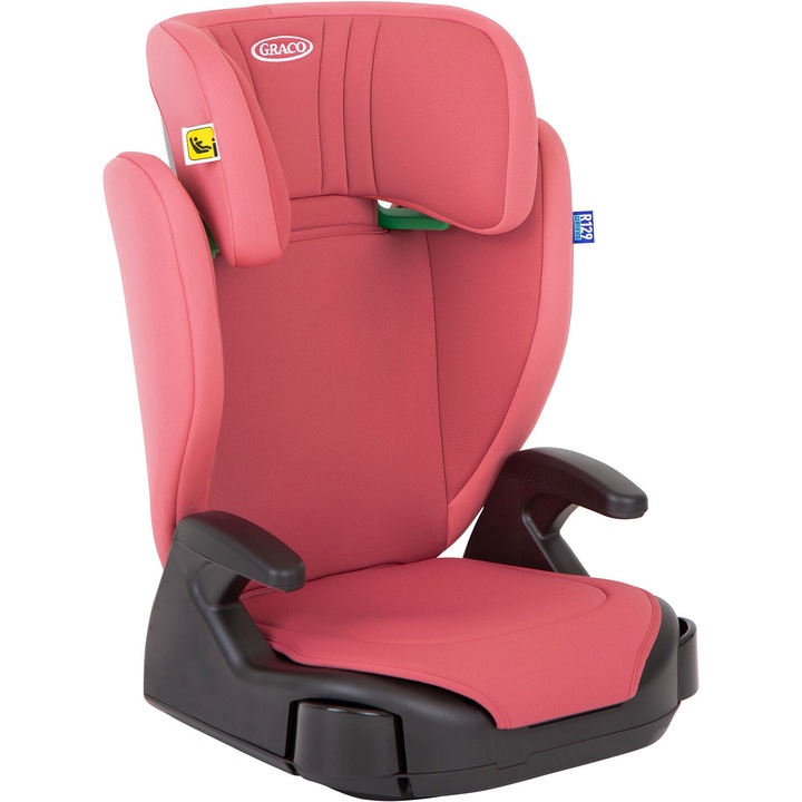 Graco Junior Maxi i-Size autósülés, 100-150 cm, rózsaszín, 2 pohártartó