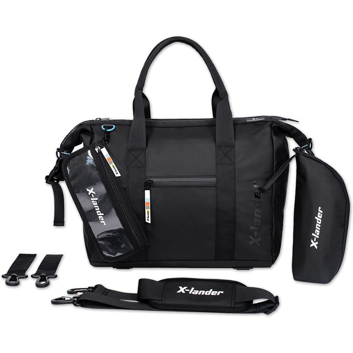 Geanta X-lander X-Rollbag, negru, comparitmente multe, termica