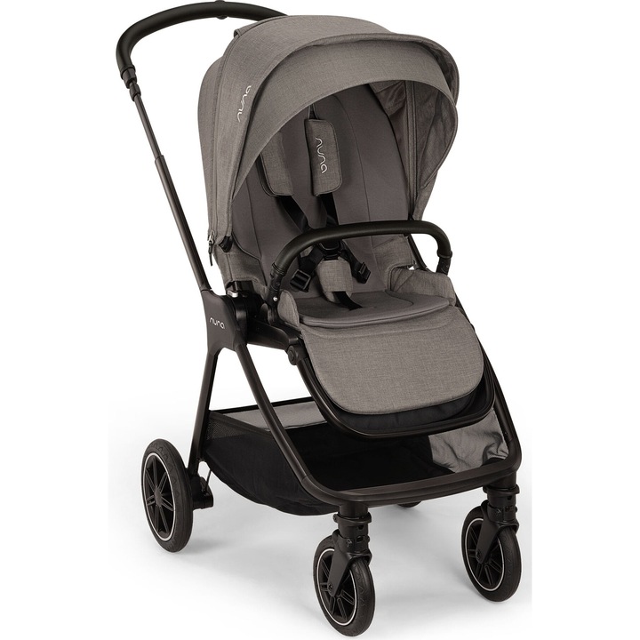 Количка Nuna Triv Next, Гранит, 8,75 кг, размери 105,5x57,5x85 см, включва дъждобран