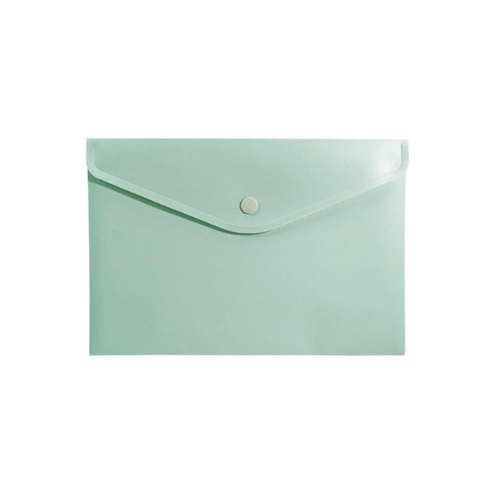 Mapa A5 Biurfol, Polipropilena, verde, 240x170mm