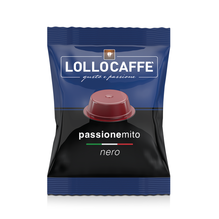 Кафе капсули Lollo Caffè, A Modo Mio NERO, 30 броя