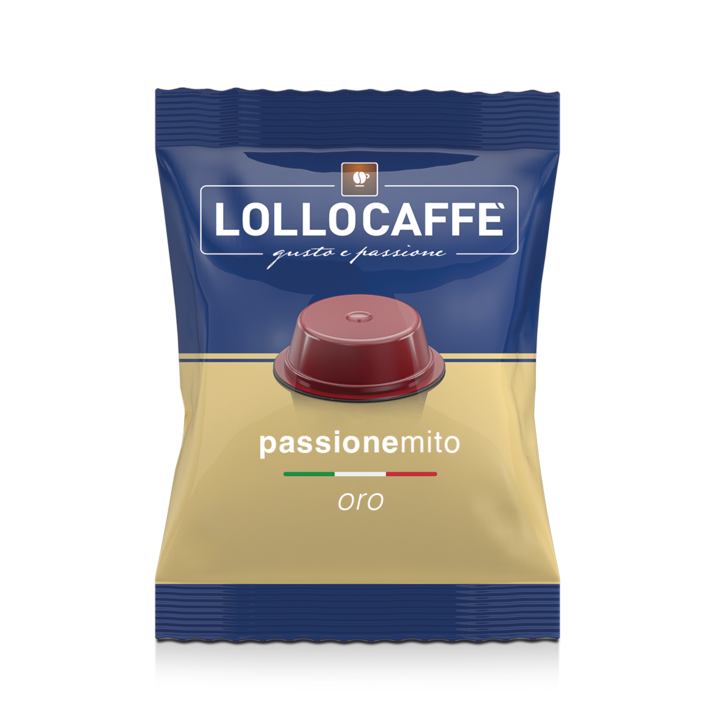 Кафе капсули Lollo Caffè, A Modo Mio ORO, 100 броя