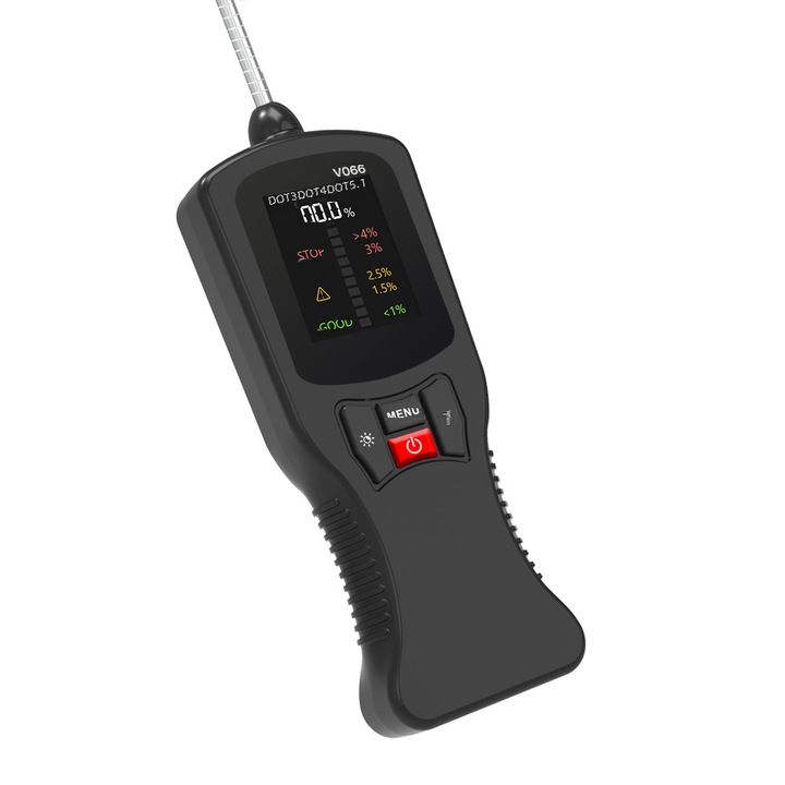 Fékolaj érzékelő eszköz, nedvességmérő, digitális kijelző, 20x60cm