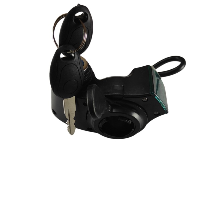 Kormányzár elektromos rollerhez, digitális kijelző, ABS anyag