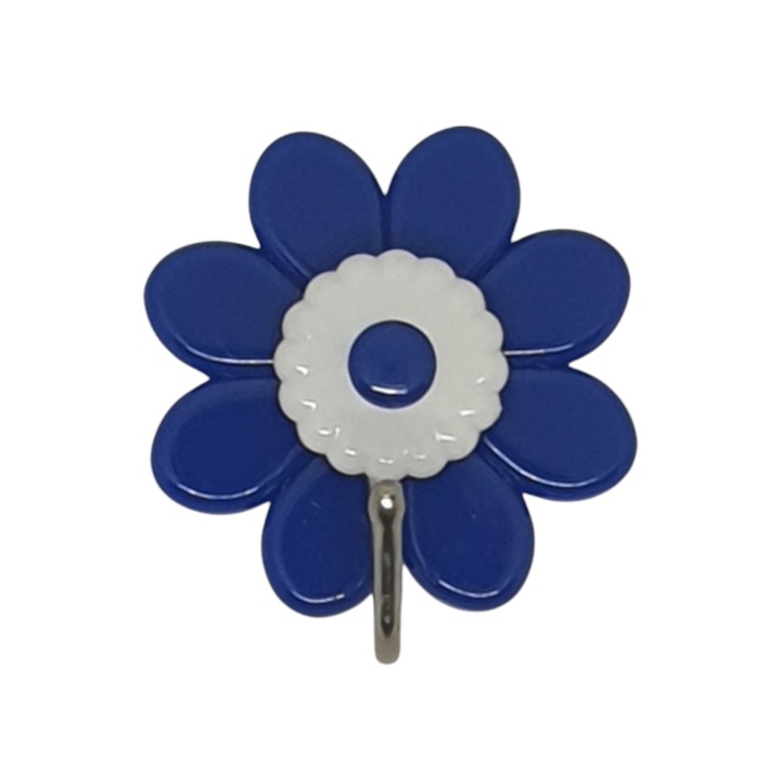 Ruhaakasztó, Metafranc, kék virág, szerelési ragasztóval