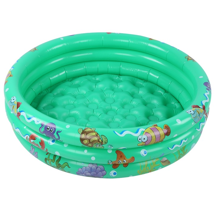 Gyermekmedence Enforose, rajzfilmes modell, S/M/L méretek, többszínű, 100-180L vízkapacitás