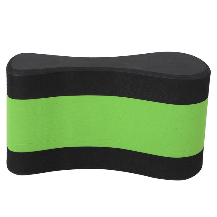 Многослойна плаваща дъска за плувно тренировъчно оборудване, зелена и черна Enforose