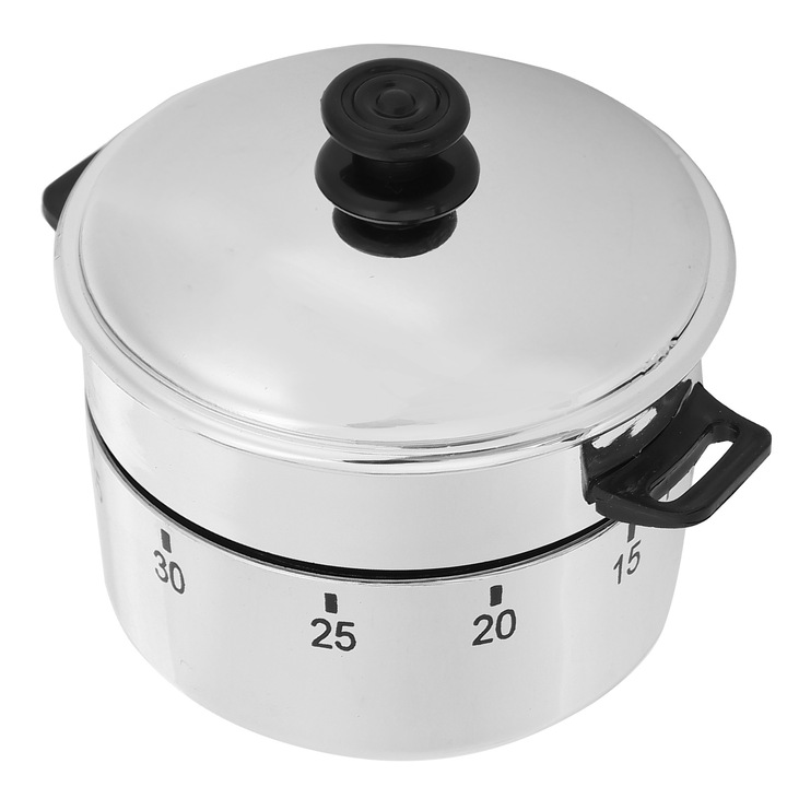 Jormftte mechanikus időzítő, 60 perc, ABS, vonzó design