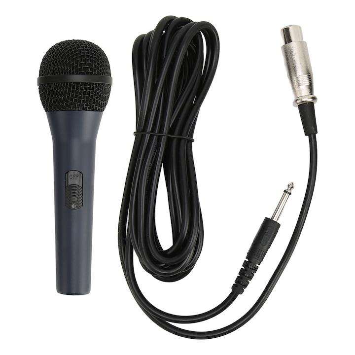 Microfon Karaoke Wireless Bluetooth Jormftte, 5W, roz, cu lumini de noapte