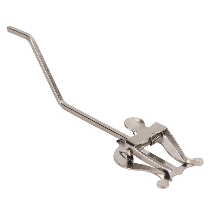 Zenei tartó menetekhez, Jormftte, fém, könnyű, hordozható, ezüst