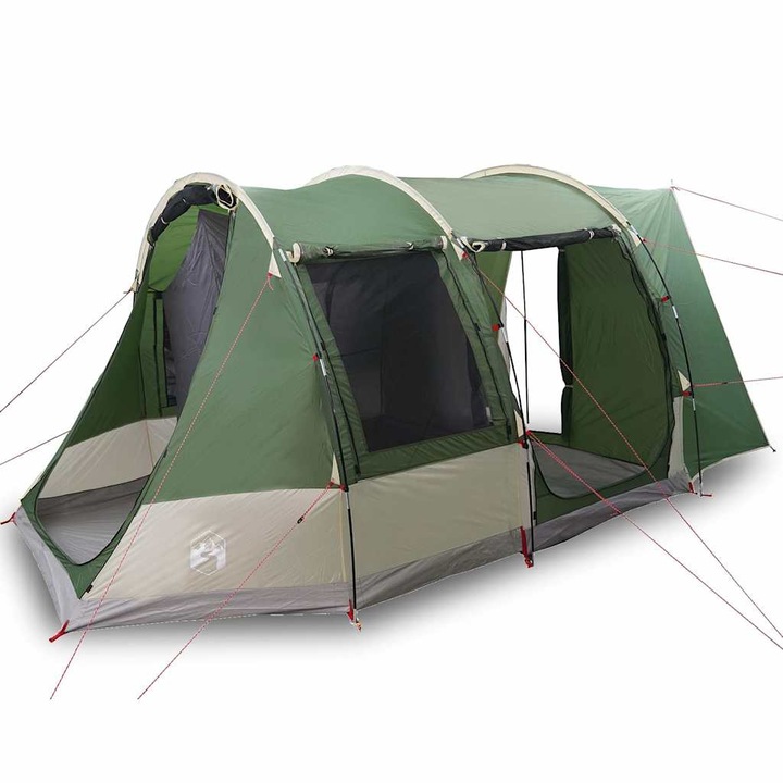 Cort auto pentru vidaXL, 2 persoane, verde, impermeabil, 12.21 Kg 4009509