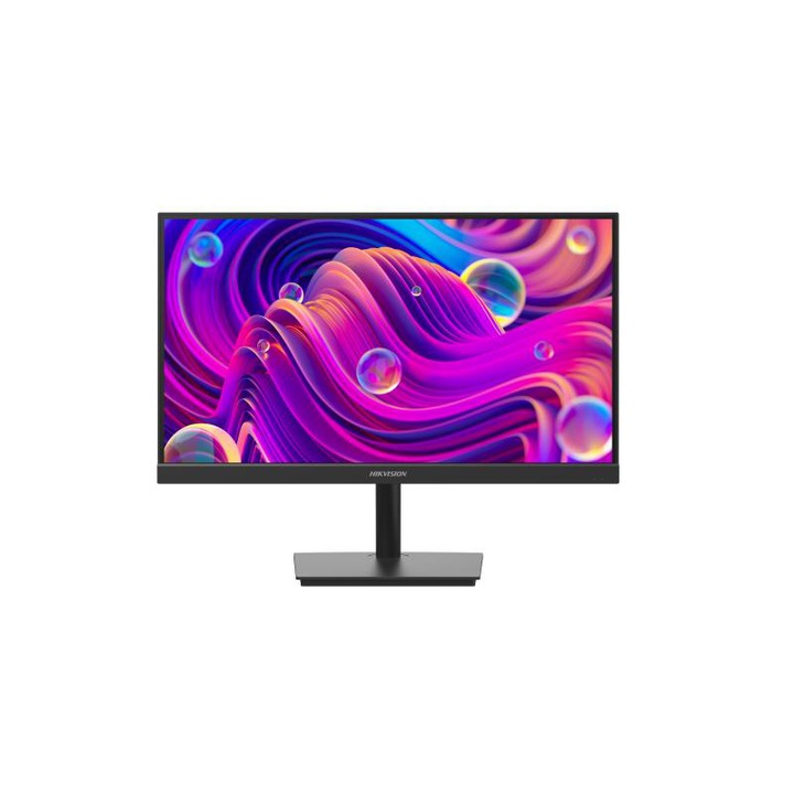 Hikvision 21,5"-os 100 Hz-es monitor, háttérvilágítás: E-LED, fényerő: 250 cd/m², interfész: HDMI 1,4 × 1, VGA × 1, Audio In × 1, 2x