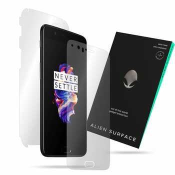 Folie Alien Surface, OnePlus 5, protectie ecran, spate, laterale Folie Alien Surface, OnePlus 5, protectie ecran, spate, laterale