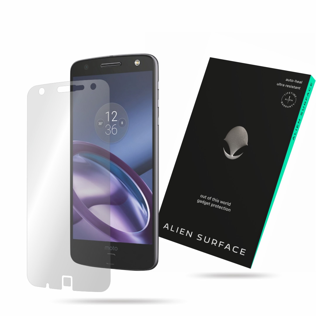 Folie Alien Surface, Motorola Moto Z Play, protectie ecran