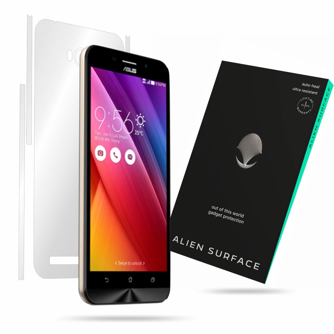 Folie Alien Surface, ASUS ZenFone Max ZC550KL, protectie spate, laterale