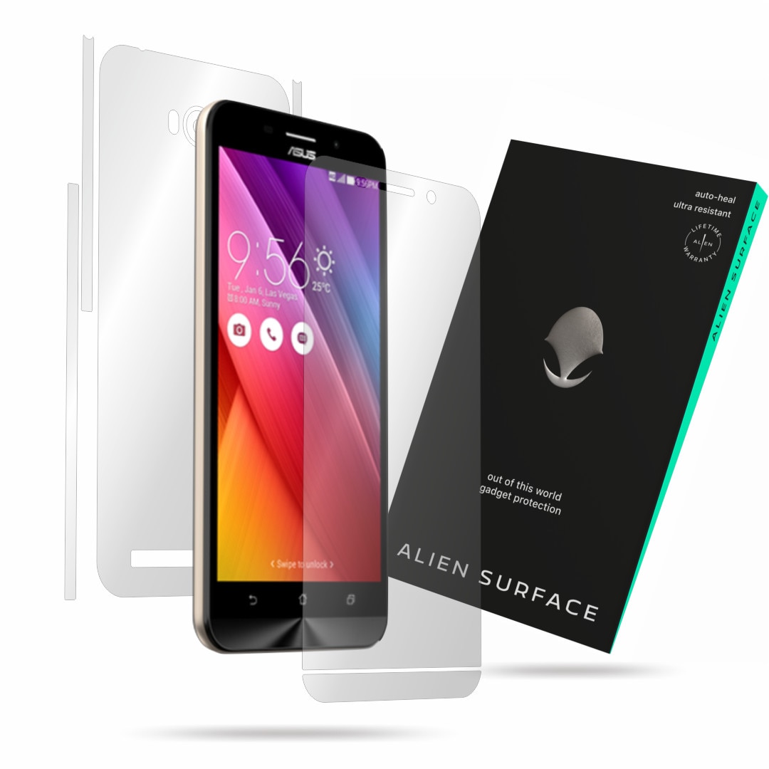 Folie Alien Surface, ASUS ZenFone Max ZC550KL, protectie ecran, spate, laterale