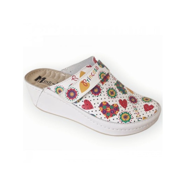 Saboti medicali Medi+ 666.2, Alb/Model, 41