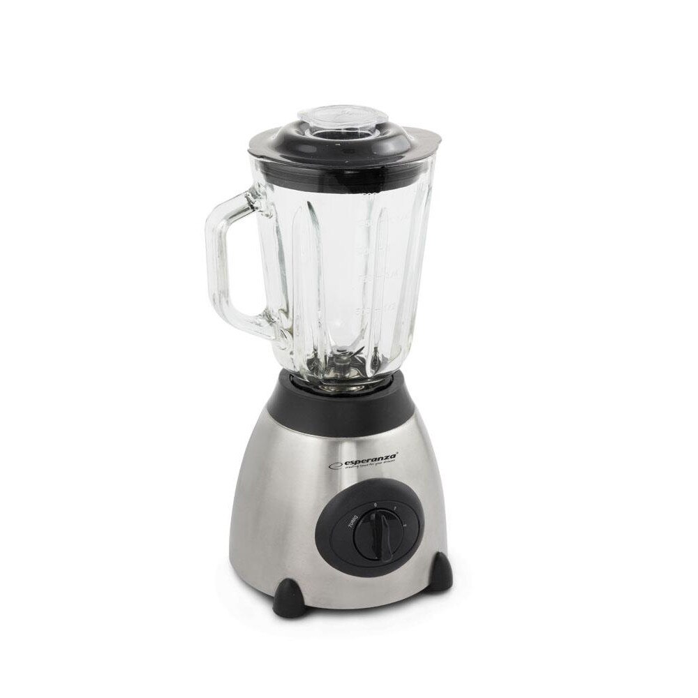 Blender Esperanza Margarita EKM020, 500 W, 1.5 l, 2 viteze, Negru/Argintiu