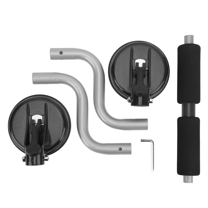 Role pentru incarcarea caiacului, Enforose, aluminiu, ventuze, accesorii inclus.