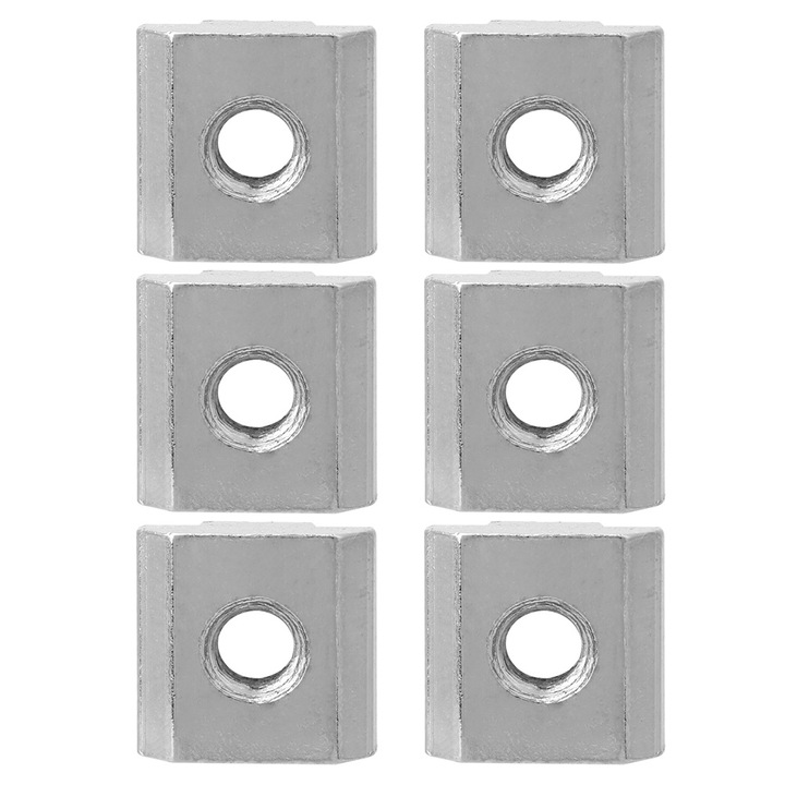 6 db. Nagy teherbírású fém csúszó sín anya T-nyílás kajak kenukiegészítőhöz