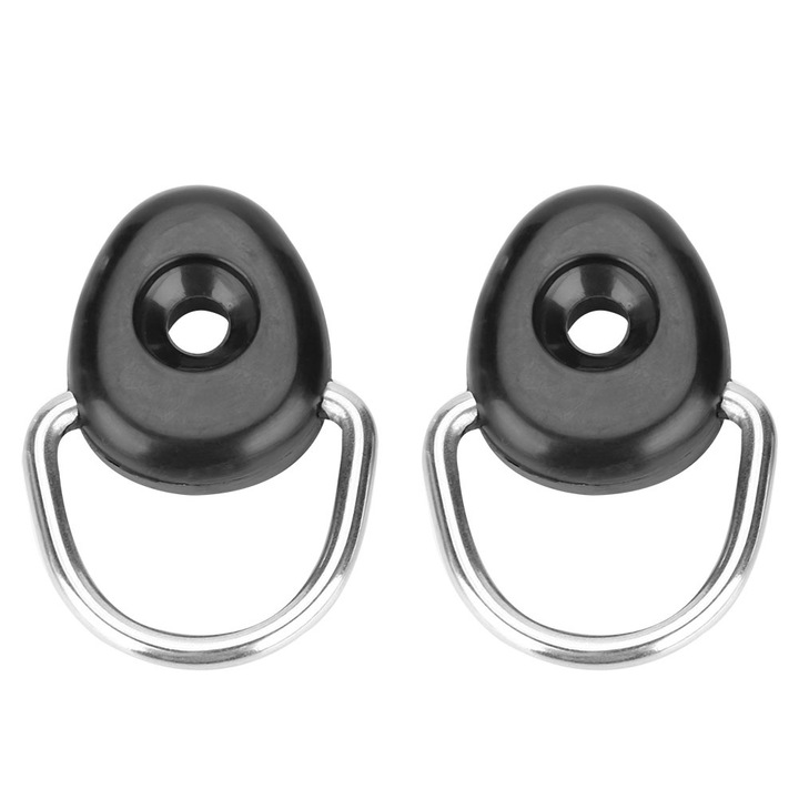 2 bucle de fixare cu inel D pentru caiac, bucla de fixare pentru punte de siguranta