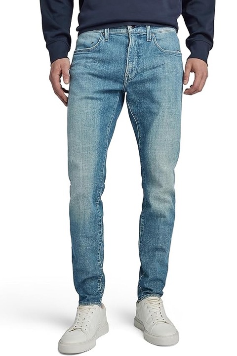 Blugi barbati, G-STAR, Raw Revend FWD, Skinny, Bumbac, Albastru pal, W32 L32