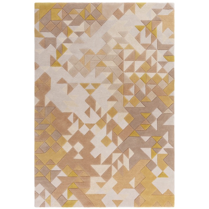 Asy enigma 160x230cm gold multi szőnyeg