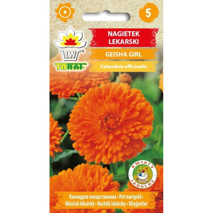 Gésa Girl Seeds, Toraf, 1 g, Narancs