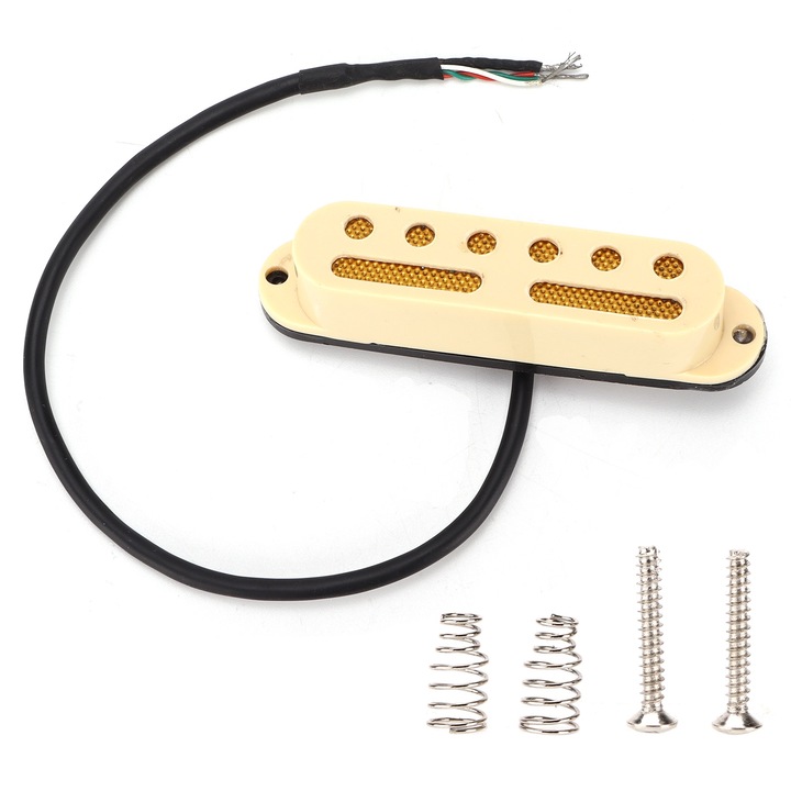 Elektromos gitártok, Bizaical, Fém / Műanyag, Sárga