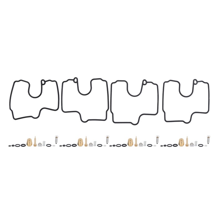 Bizaical karburátor javító készlet Kawasaki ZX600G1/G2/ZX600J1-J3/ZX600J4-J8, 48 db, fém + gumi anyag