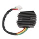Regulator de tensiune pentru motocicleta Bizaical, 12V, din aliaj de aluminiu, compatibil GL1200 GOLDWING 1200, set 1x