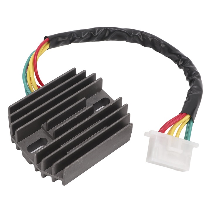 Regulator de tensiune pentru motocicleta Bizaical, 12V, din aliaj de aluminiu, compatibil GL1200 GOLDWING 1200, set 1x