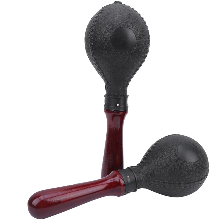 Interaktív játék gyerekeknek, Jormftte, 2 homokkal töltött kalapács készlet, műanyag, fekete, 26.3x8.9x3.5cm