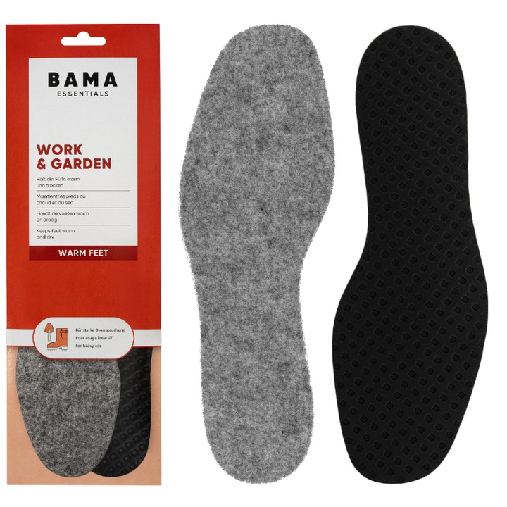 Branturi Bama Work&Garden, 36-37, gri, confortabile, izolatie termica