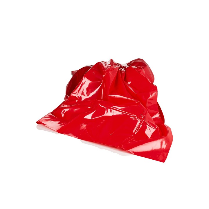 Vízálló vörös vinilből készült lap, Night Fantasy, 220x200cm, BDSM kiegészítő készlet