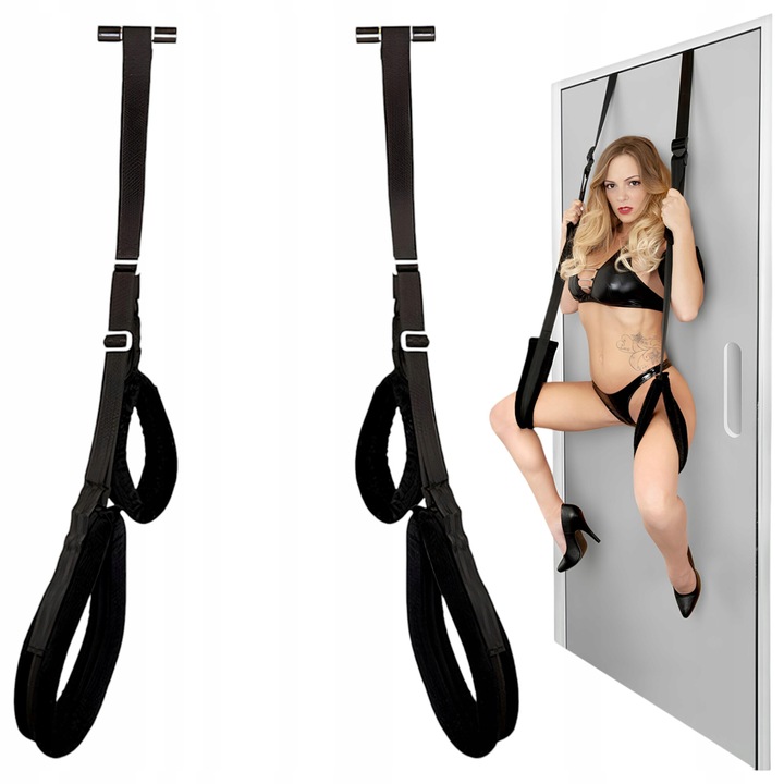 Chingi erotice universale pentru usa, Night Fantasy, material rezistent, confortabil, 1x1m