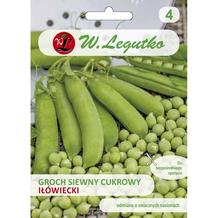 Seminte de gradina, Seminte mazare, 40g, Legutko, 70cm, calitate superioara, seminte premium, seminte de top